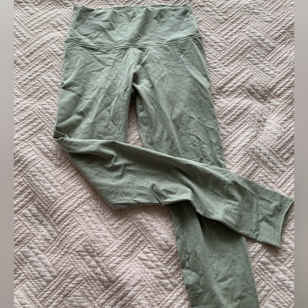 TNA sage green leggings in size Small